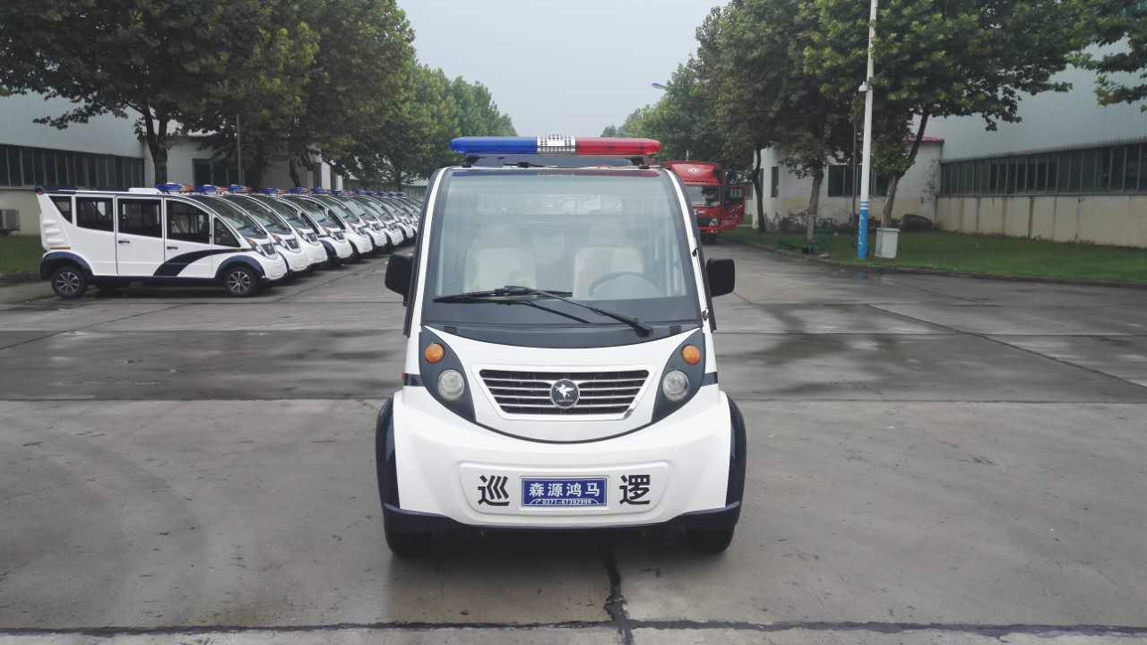 湖北荊州洪湖交警大隊電動巡邏車發(fā)車(圖2)