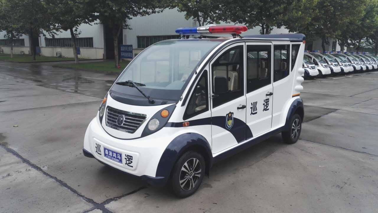 湖北荊州洪湖交警大隊電動巡邏車發(fā)車(圖1)