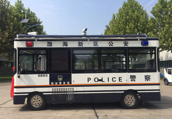 河北滄州移動警務(wù)室發(fā)車    貼近基層   服務(wù)實(shí)戰(zhàn)(圖3)