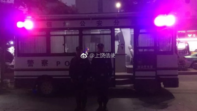 十九大安保系列報(bào)道   江西饒城街頭增設(shè)了一道靚麗“警色”！(圖4)