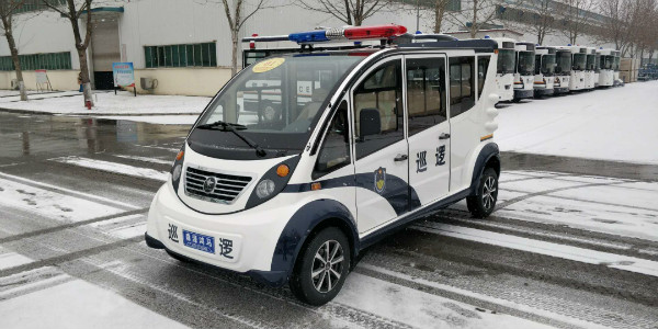 河南鄢陵縣公安局通過公安部警采中心采購(gòu)電動(dòng)巡邏車(圖2)