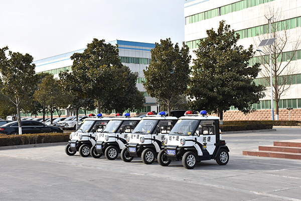 山東濟(jì)寧市采購“小精靈”電動巡邏車(圖2)