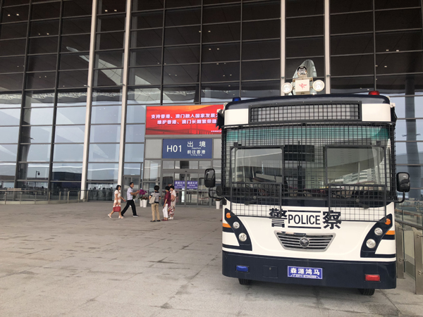 世紀工程鼓舞人心//護航港珠澳大橋通車  移動警務室服務再升級? (圖1)