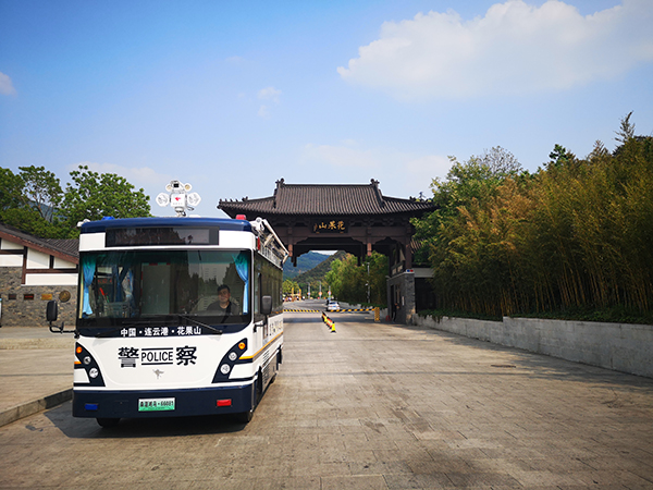 連云港移動警務(wù)室：守護(hù)花果山的美麗風(fēng)景線(圖1)