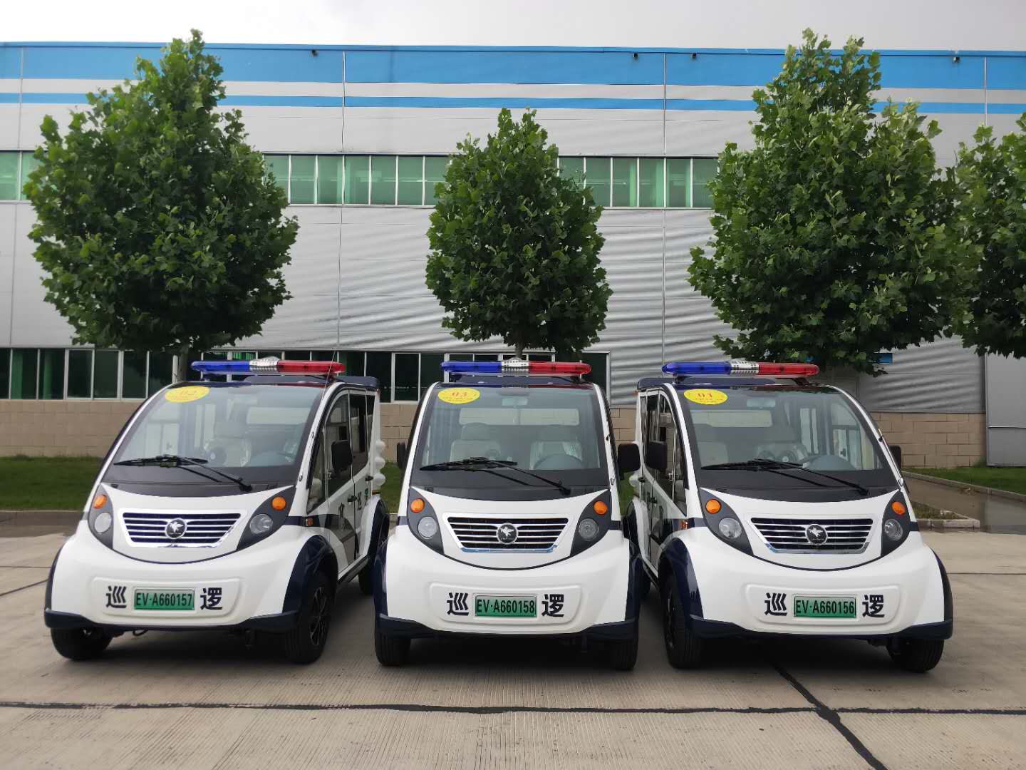 維護治安，服務群眾!江西萬安縣采購電動巡邏車(圖1)