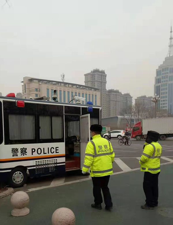 河北遷安市移動警務室上崗執(zhí)勤||援防疫管控第一線(圖3)